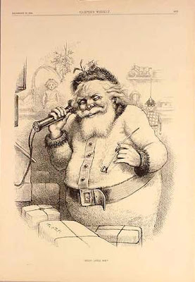 Illustration du Père Noël de Thomas Nast