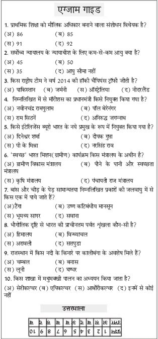 Hindi general knowledge questions and answers pdf