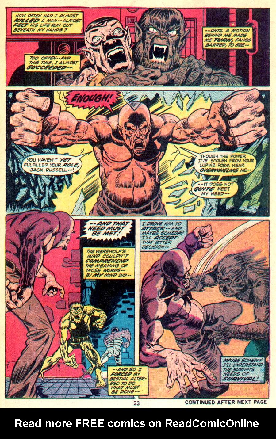 Read online Werewolf by Night (1972) comic -  Issue #2 - 18