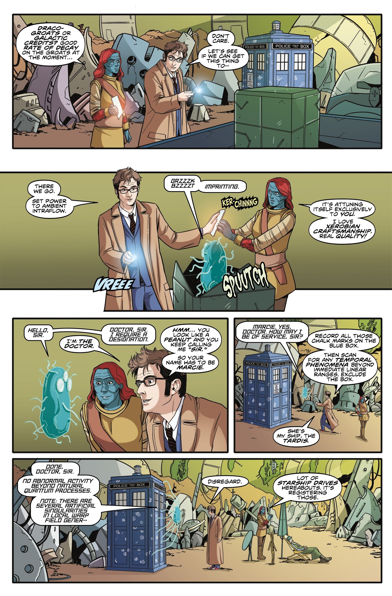 Read online Doctor Who: The Tenth Doctor Year Three comic -  Issue #7 - 16