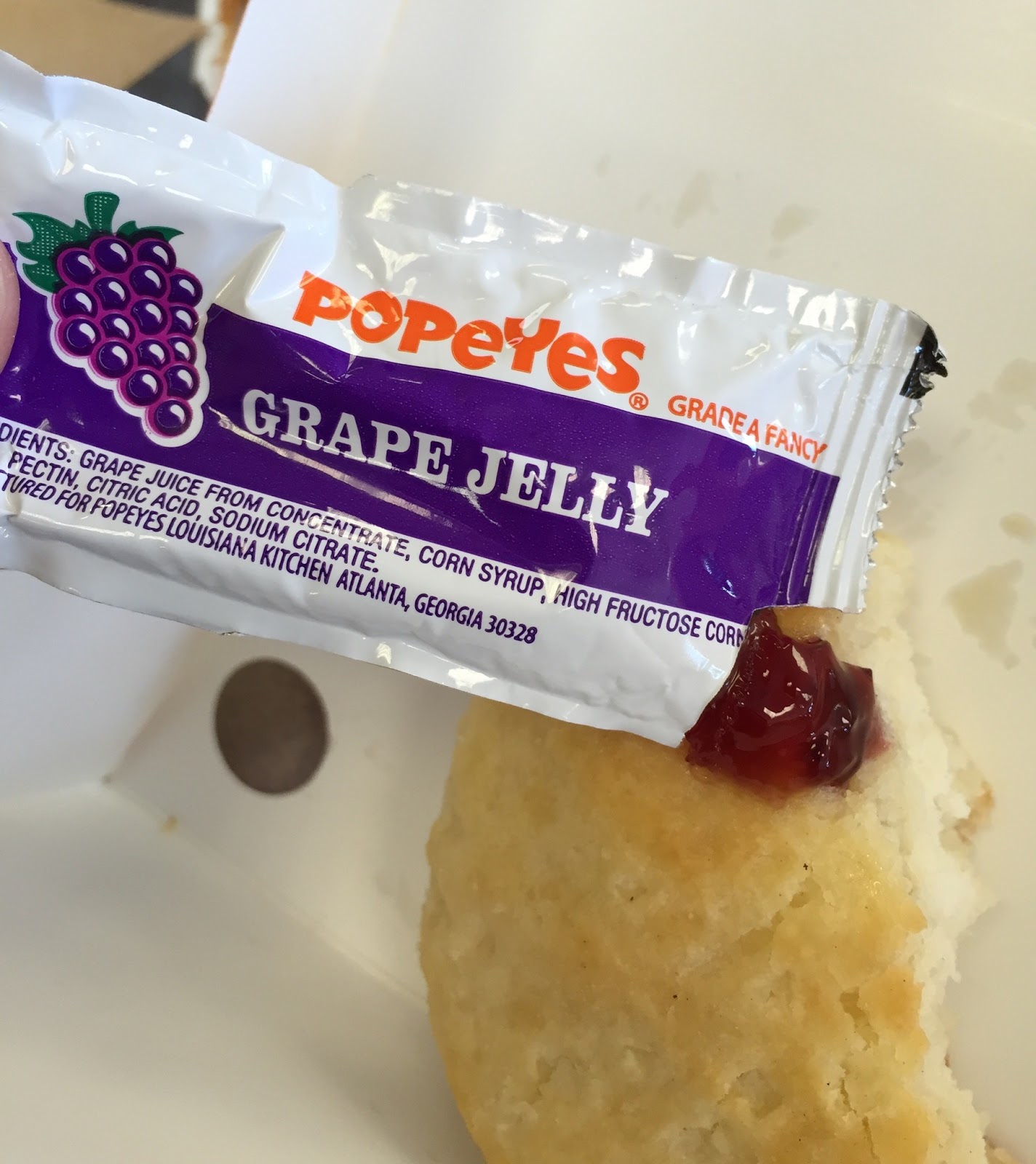 Jam From Popeyes / ポパイズのジャム I'm Made of Sugar! Chihiro's food blog