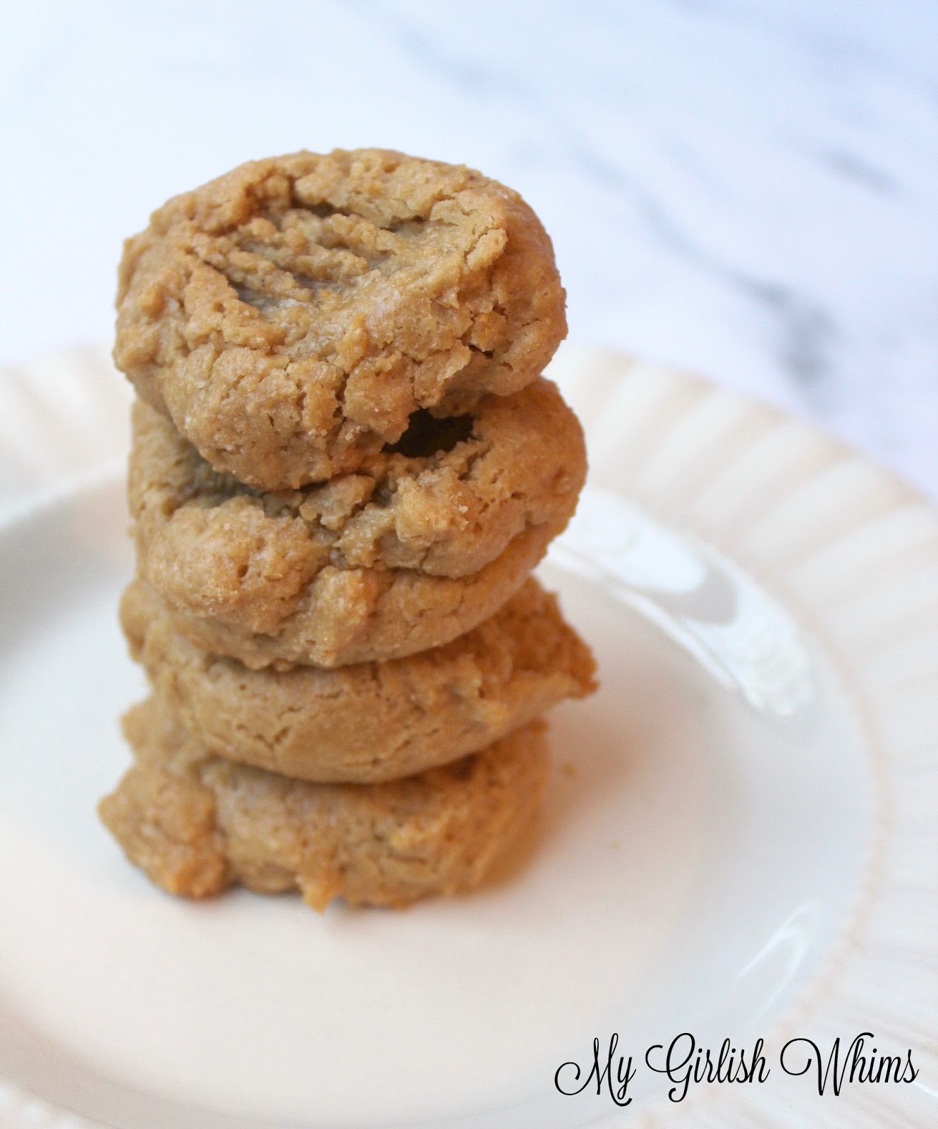 Peanut Butter Protein Cookies My Girlish Whims