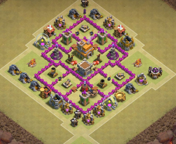 best th6 base design best th6 base design