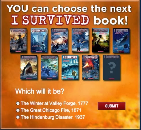 Mrs. Stembrarian: Your Readers Can Vote for the Next I Survived Book!!