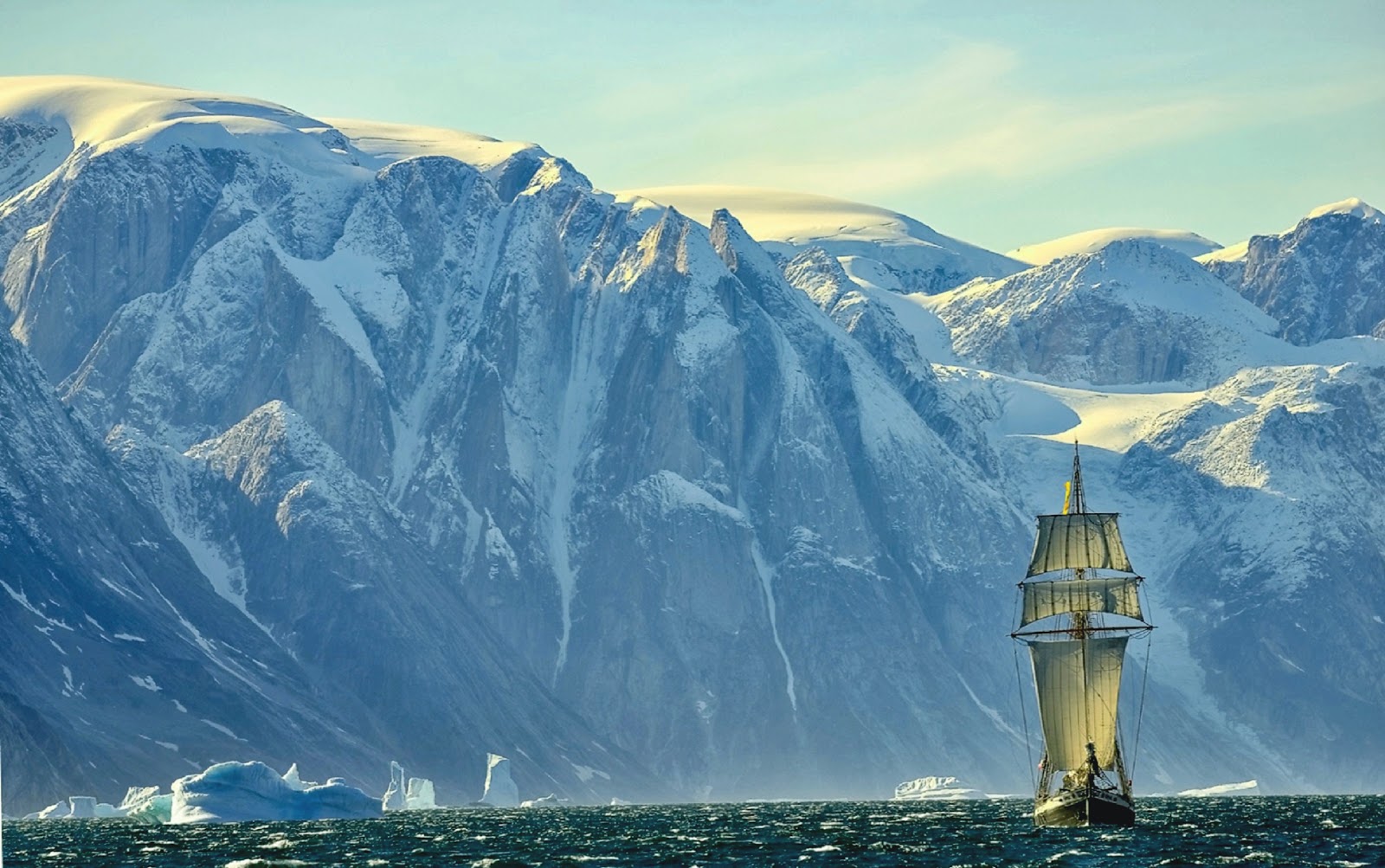 Travel & Adventures Greenland ( Kalaallit Nunaat). A voyage to