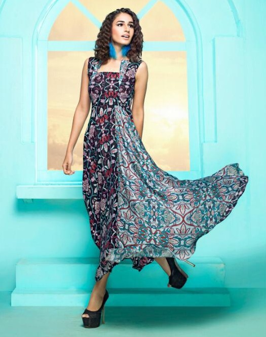 Nitara Adel Kurtis - Indo western style collection