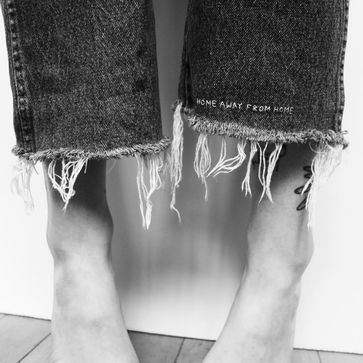 DIY jeans // Tumblr inspiration