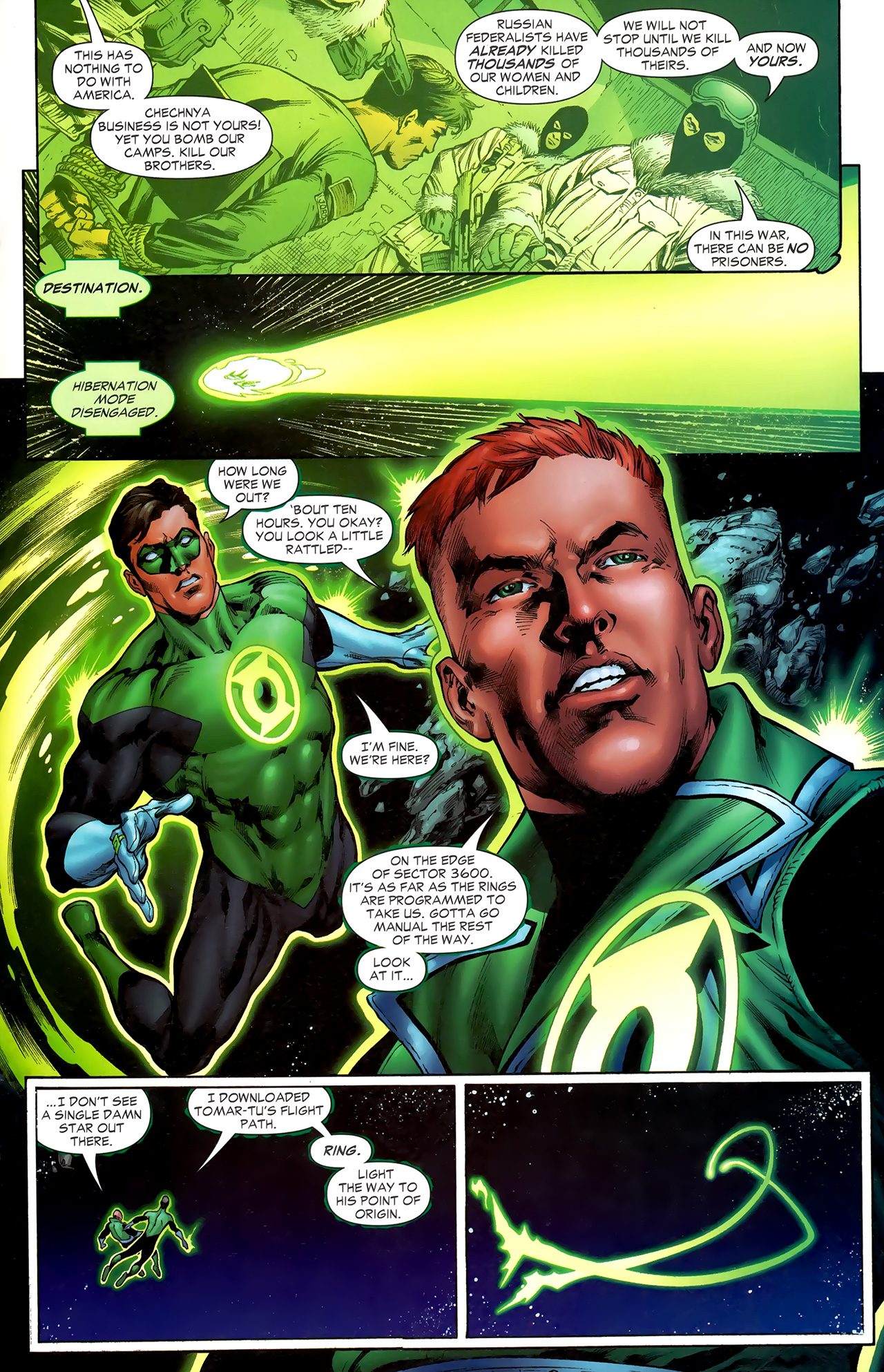 Read online Green Lantern (2005) comic -  Issue #11 - 14