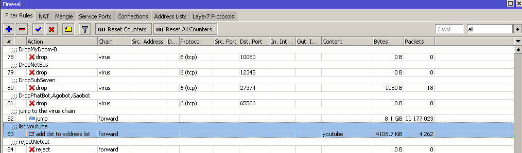 Mengarahkan Youtube Ke Salah Satu Isp Menggunakan Mikrotik Informasi Tekhnologi