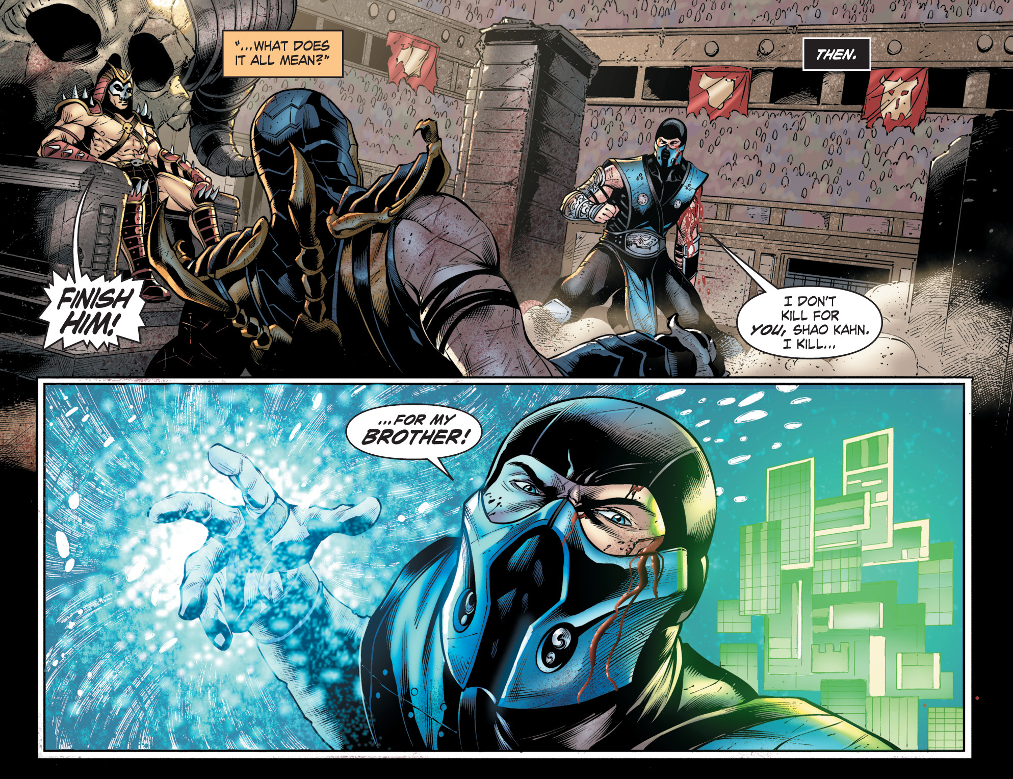 Read online Mortal Kombat X [I] comic -  Issue #16 - 6