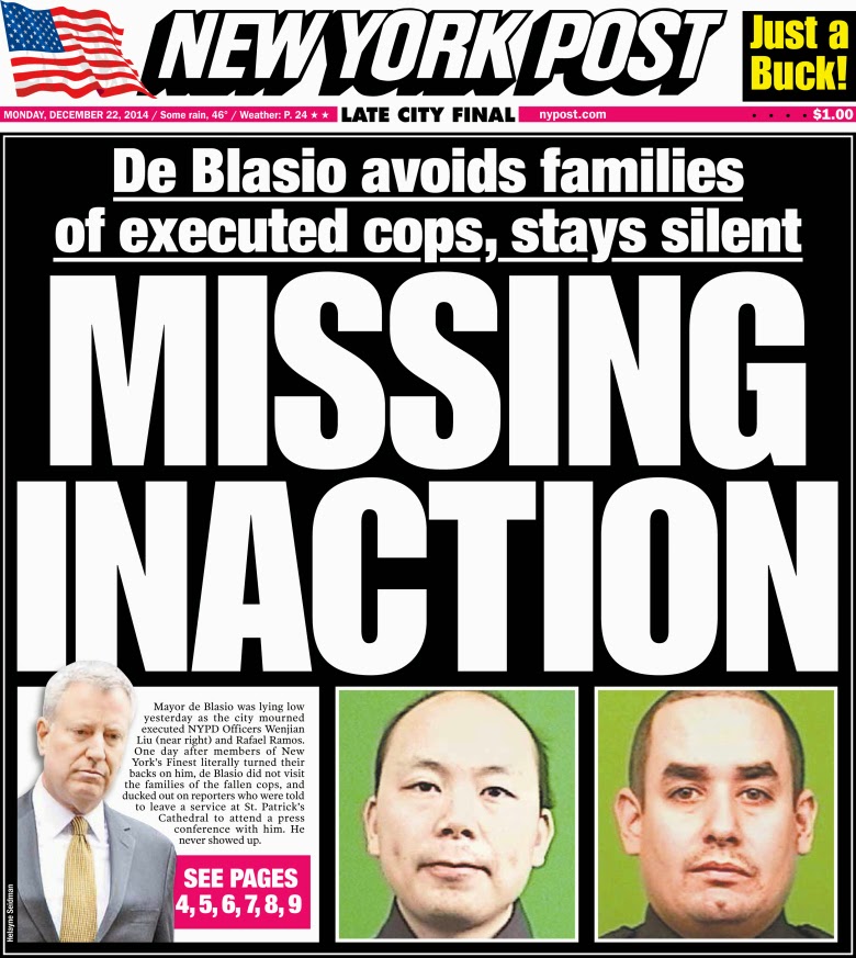 POLITICAL ILLUSION Today's Front Page of New York Post