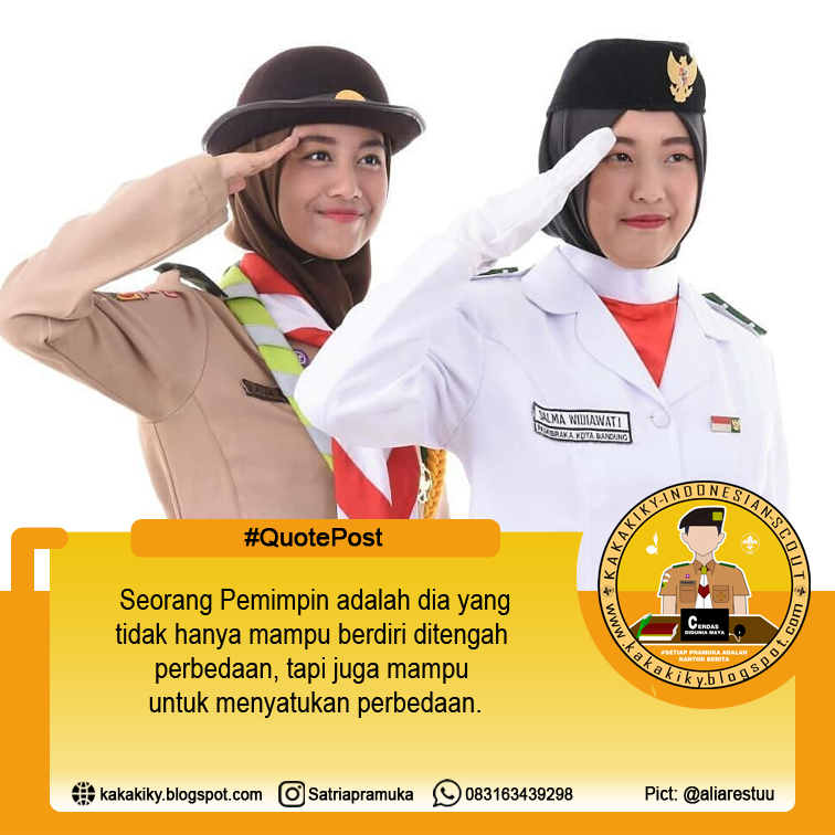10 kumpulan gambar kata mutiara dan bijak Pramuka - KakaKiky | Blog Edukasi