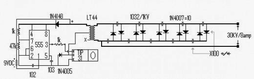 How to Made a Stune Gun at Home | Electronic Circuits Diagram