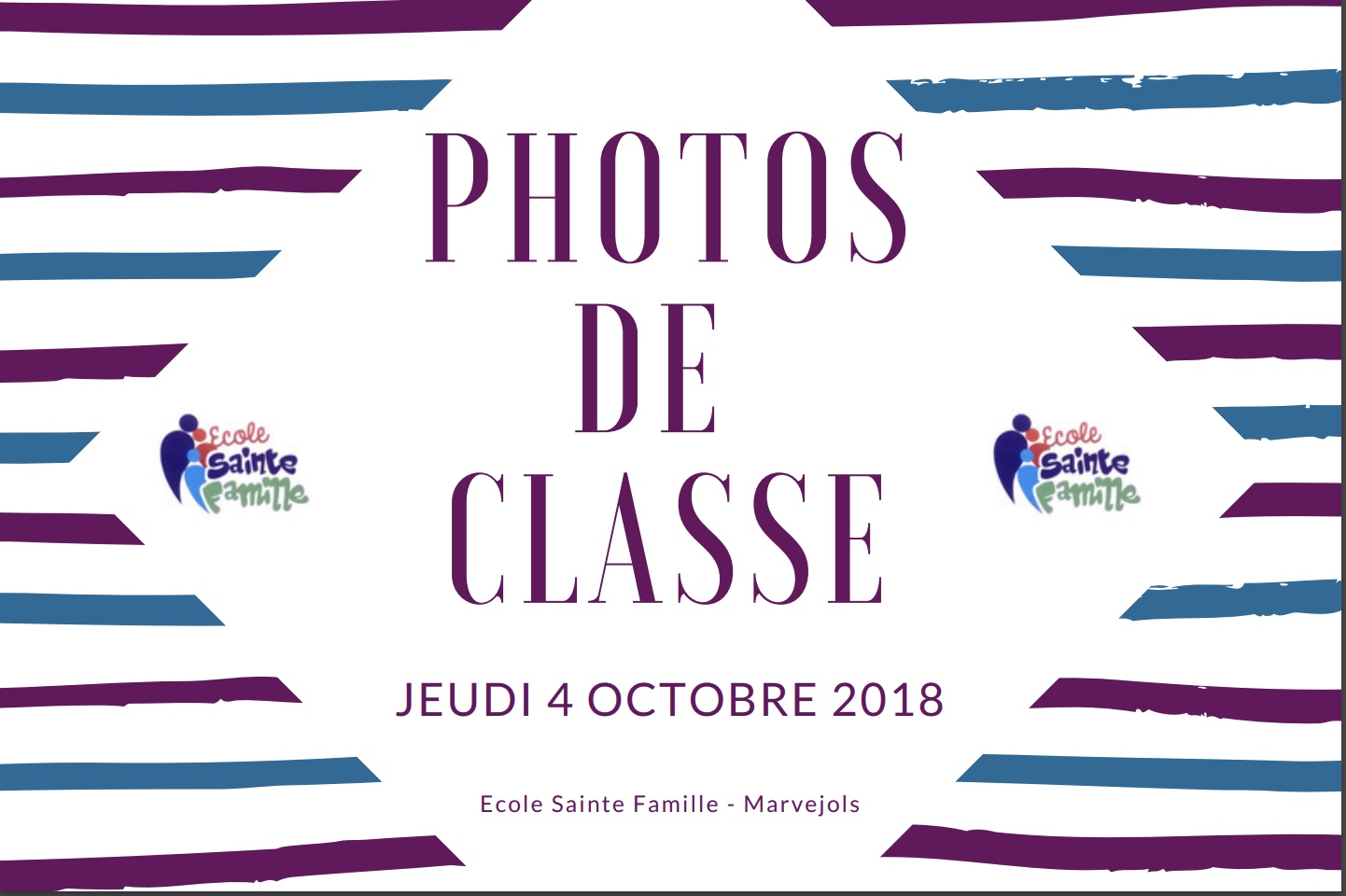 École Sainte Famille Photos de classe