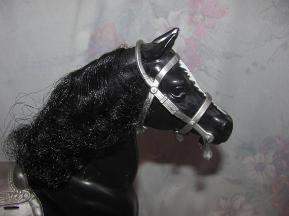 midnight barbie horse