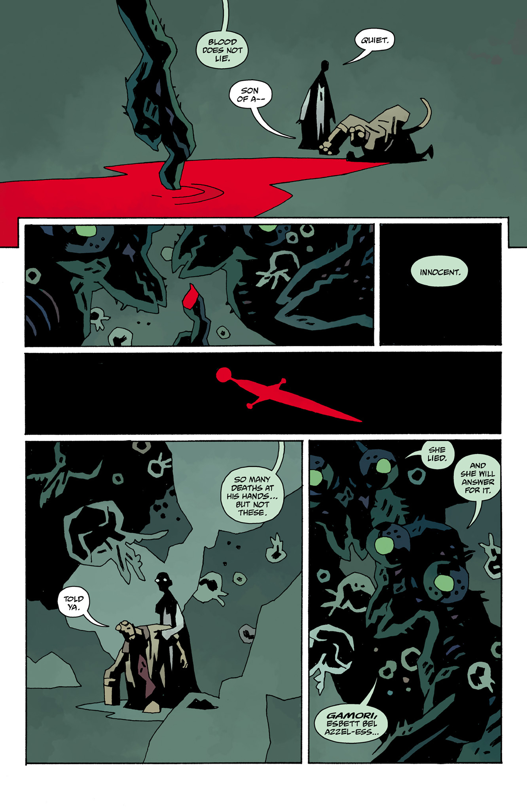 Read online Hellboy In Hell comic -  Issue #8 - 17
