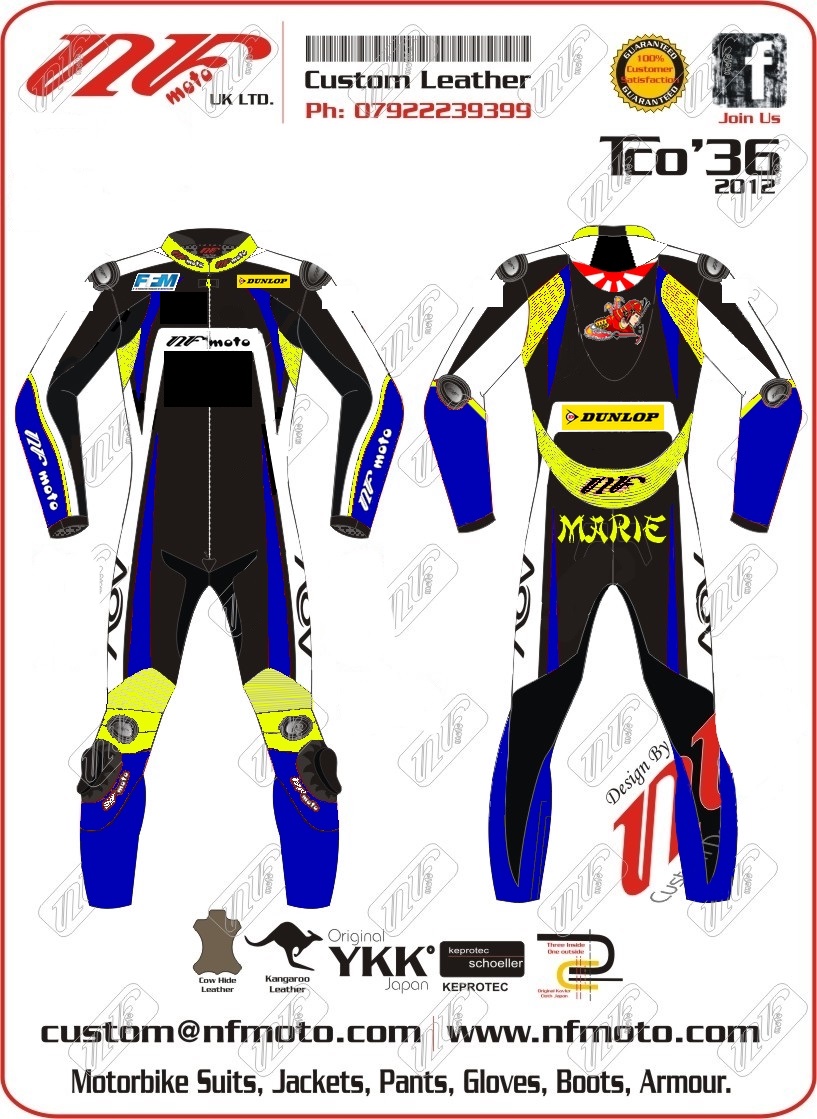 Combinaison NF Moto, l'armure racing - Spirit of TT
