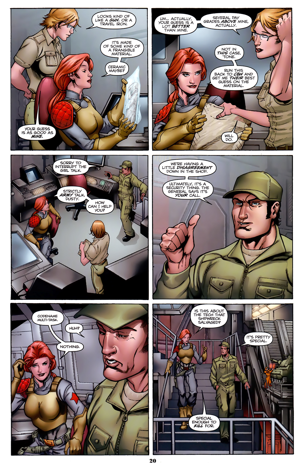 Read online G.I. Joe (2008) comic -  Issue #1 - 23