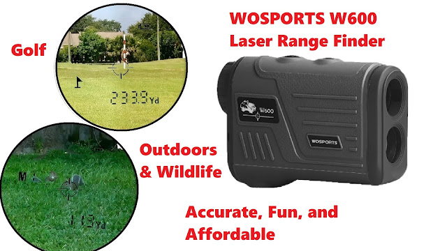 WOSPORTS W600 Laser  Rangefinder  Test and Review
