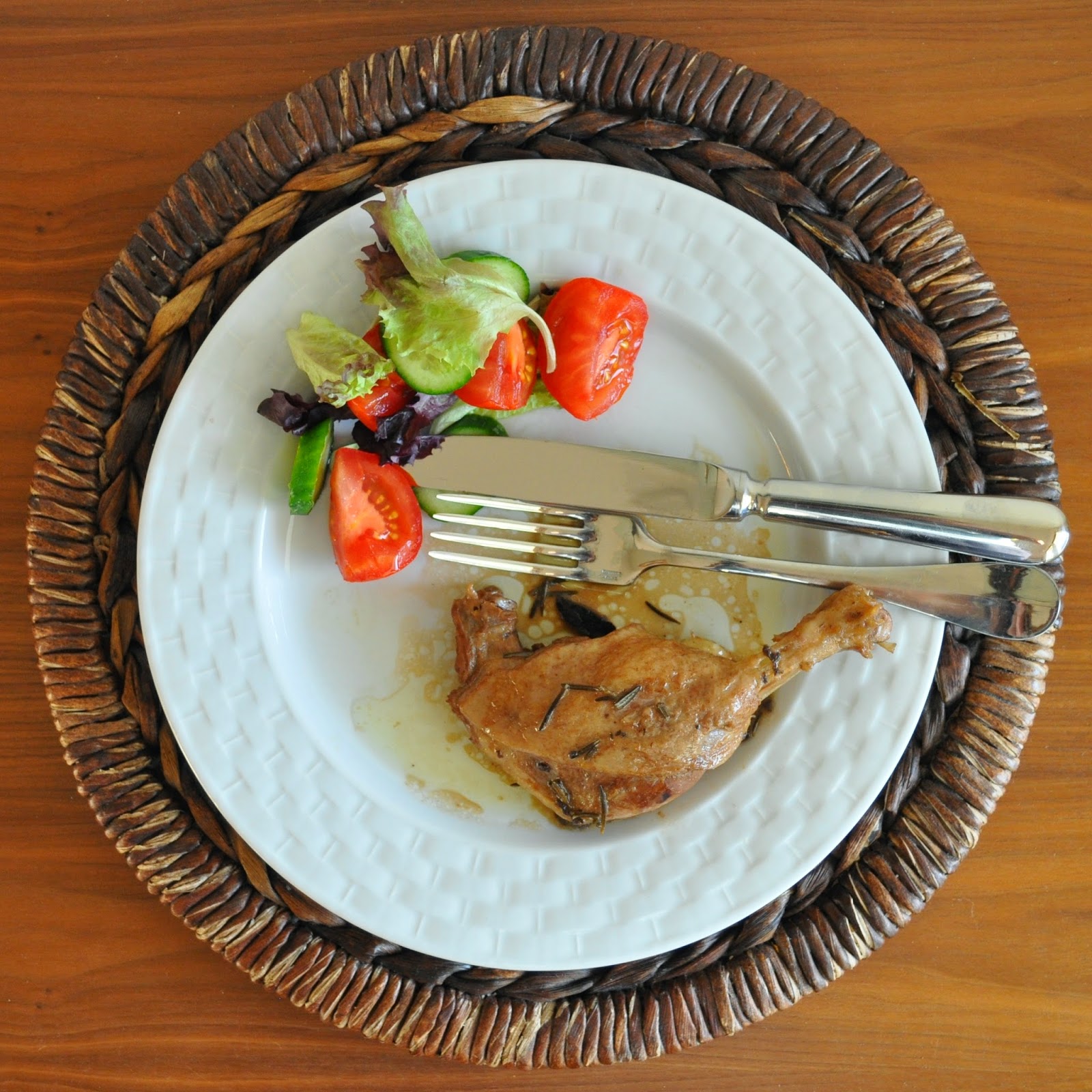 Duck Legs Braised in White Wine Soi Smart