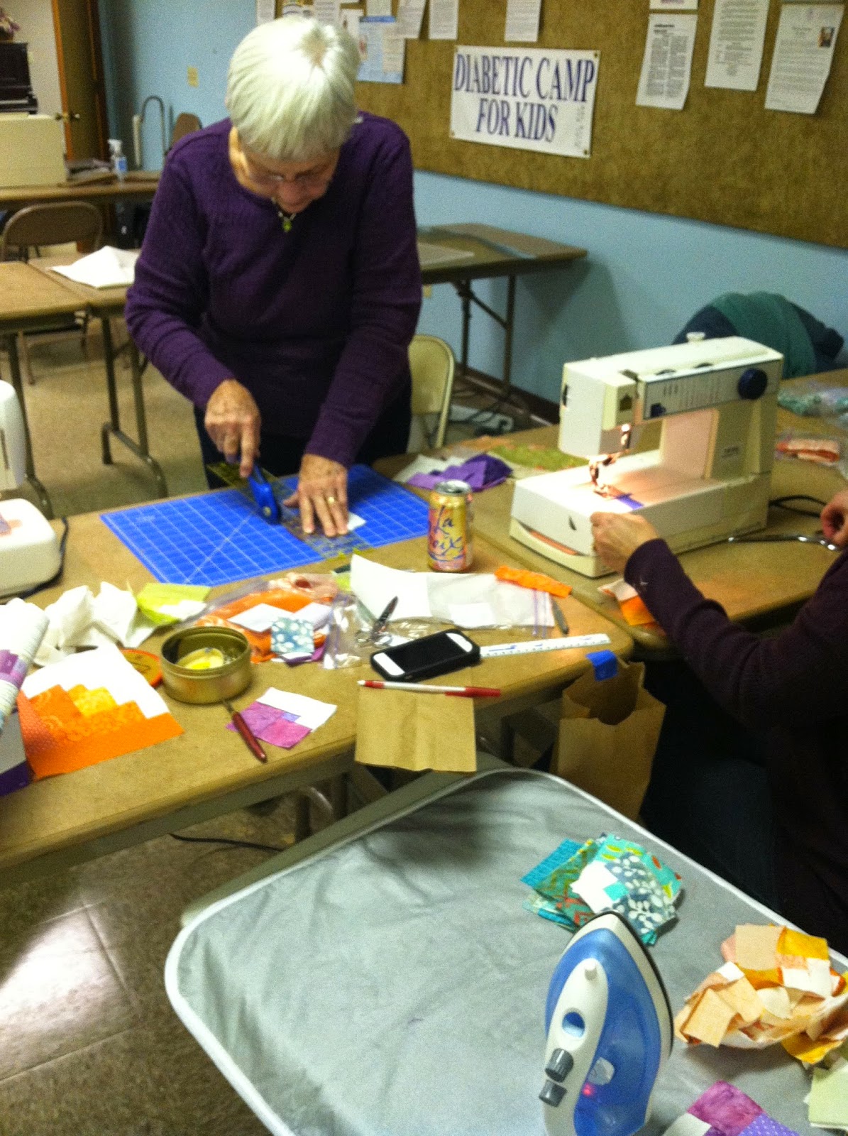 Old Bags Day - Sewing with Friends