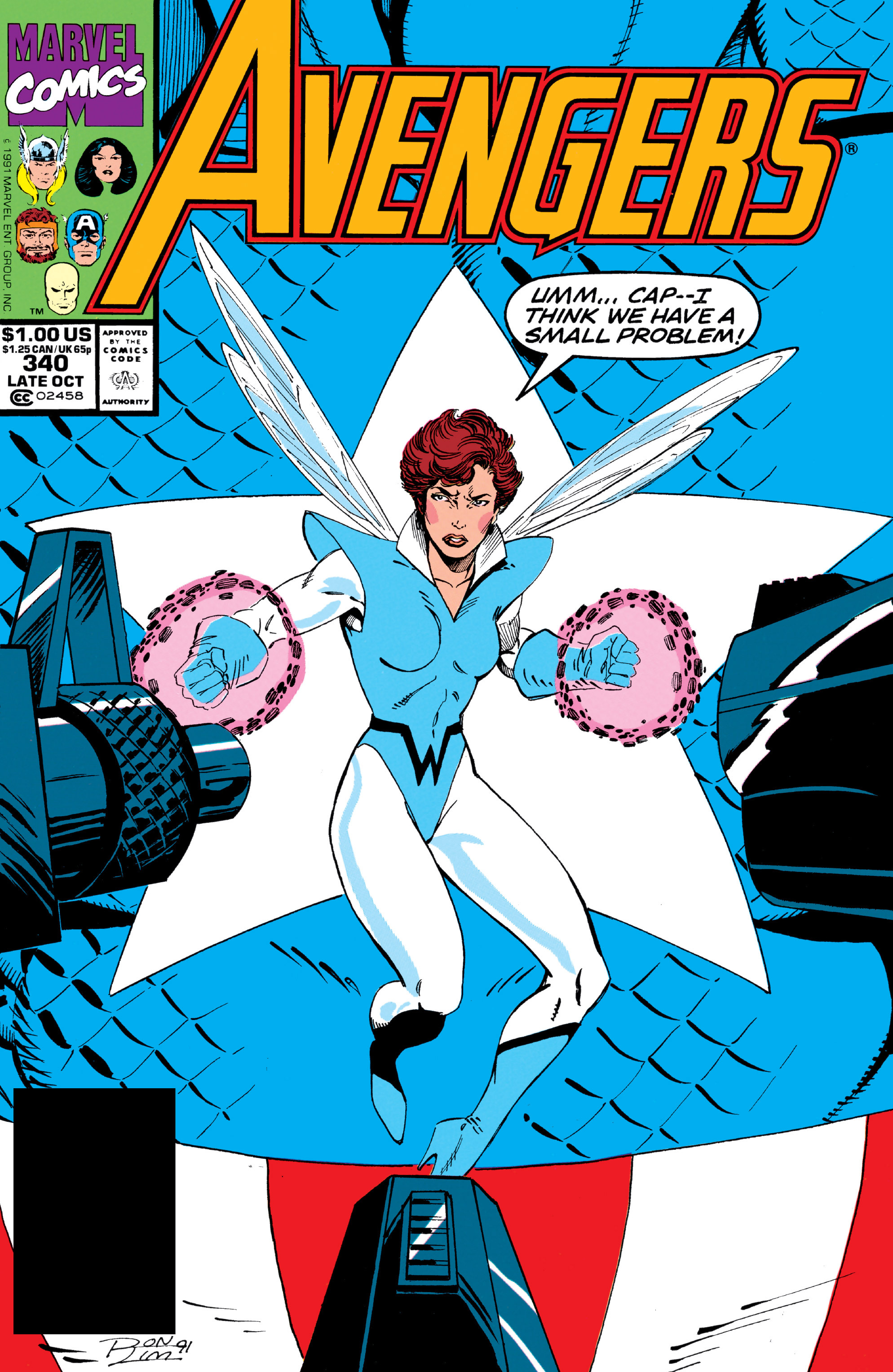 Read online The Avengers (1963) comic -  Issue #340 - 1