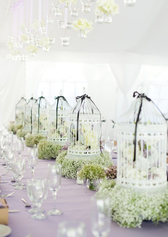Garden Green and Violet Wedding Inspiration Board