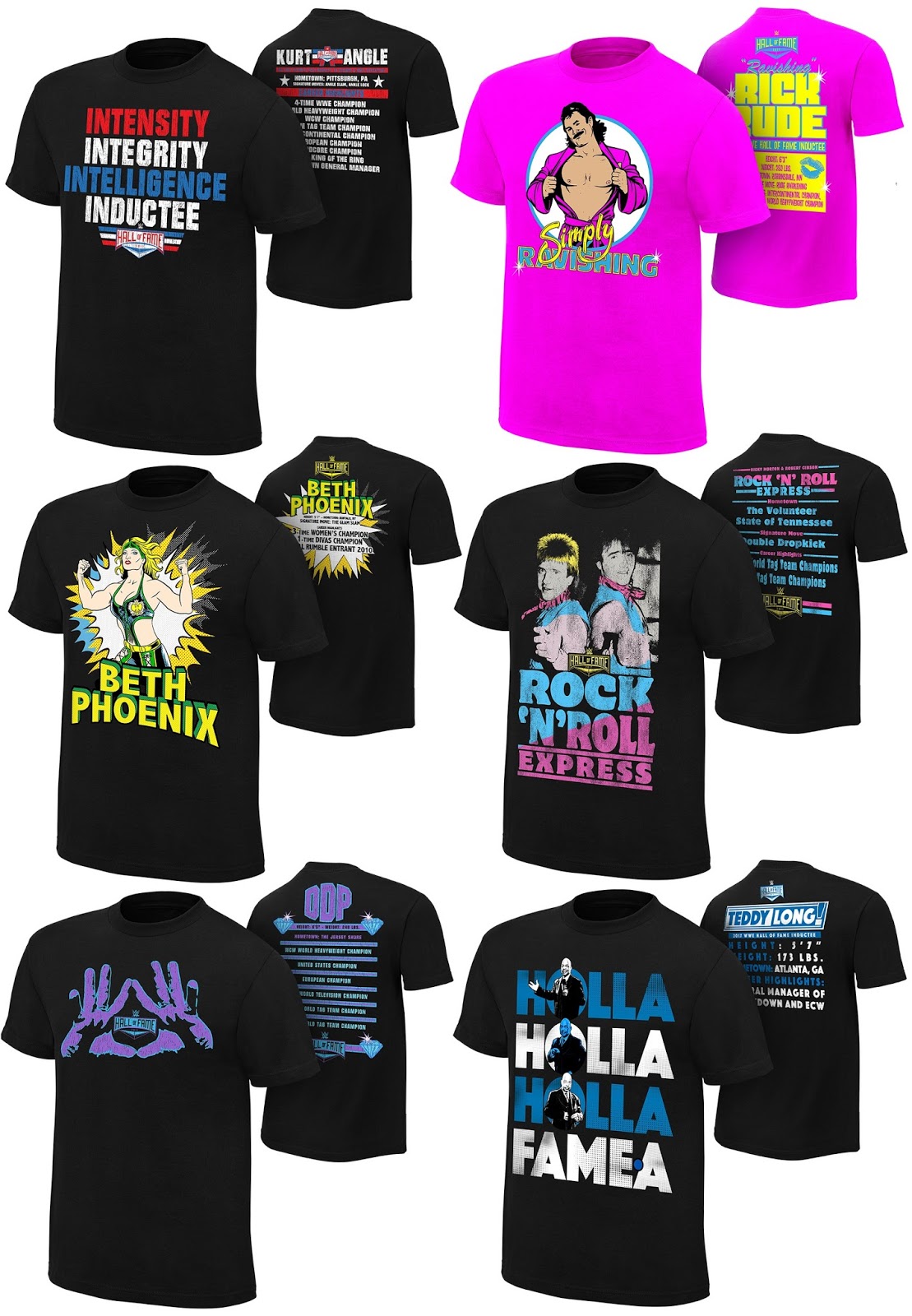 The Blot Says Wwe Hall Of Fame 2017 T Shirt Collection