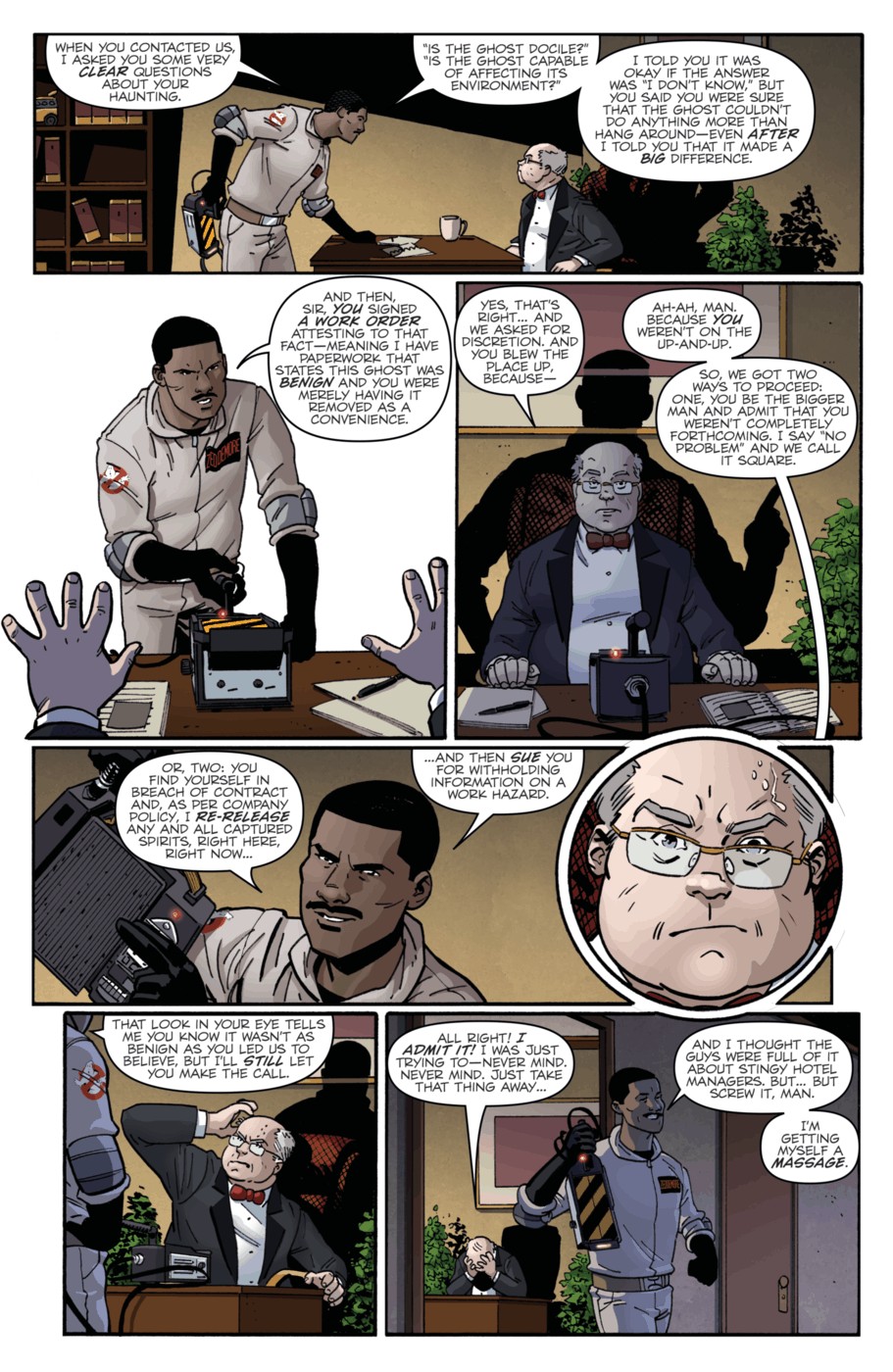 Read online Ghostbusters (2013) comic -  Issue #8 - 20