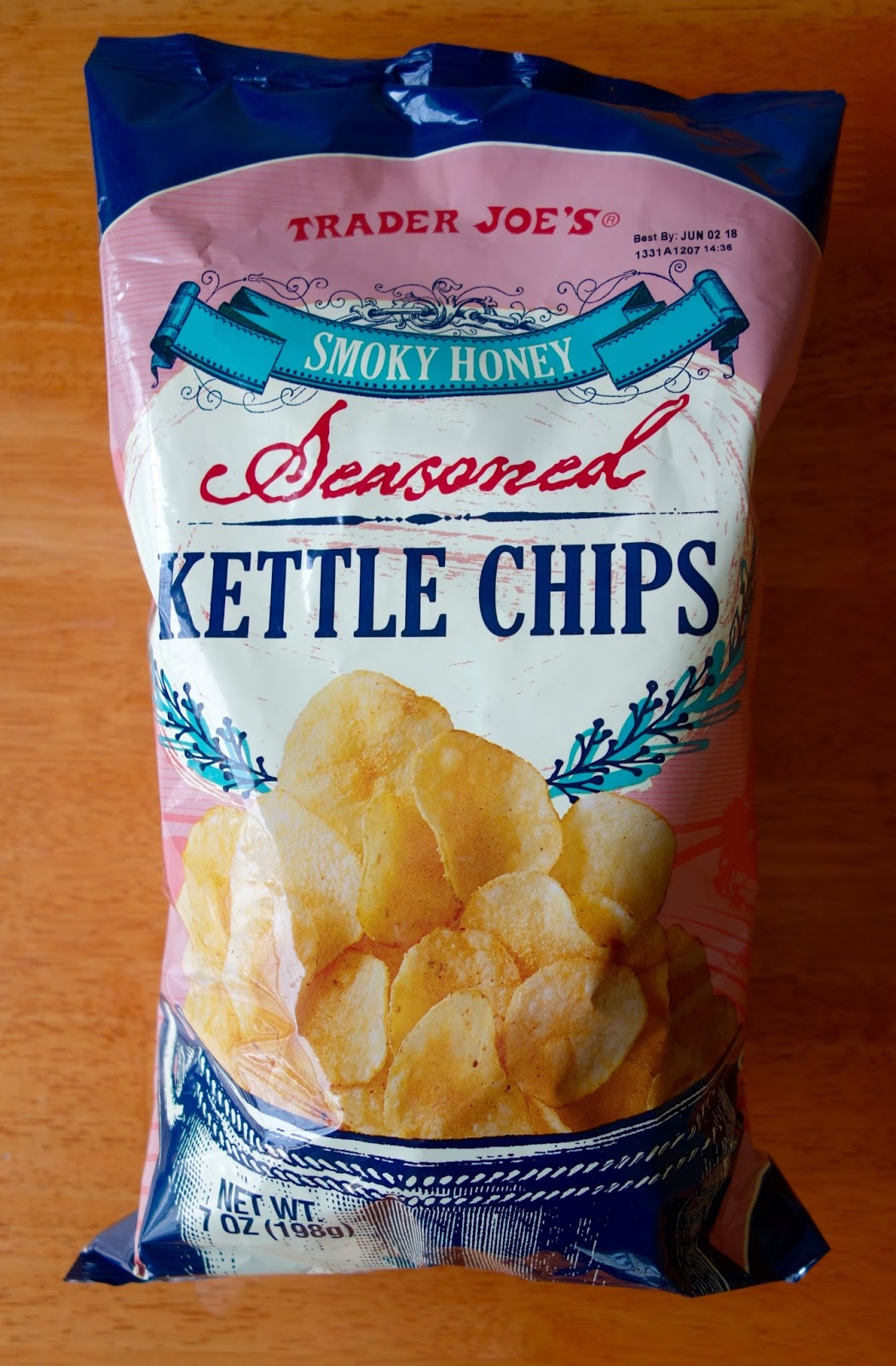Trader Joe's Smoky Honey Seasoned Kettle Chips