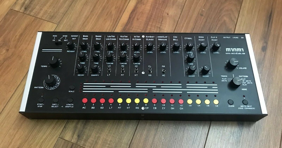 Acidlab miami アナログ ドラムマシン Acidlab Miami