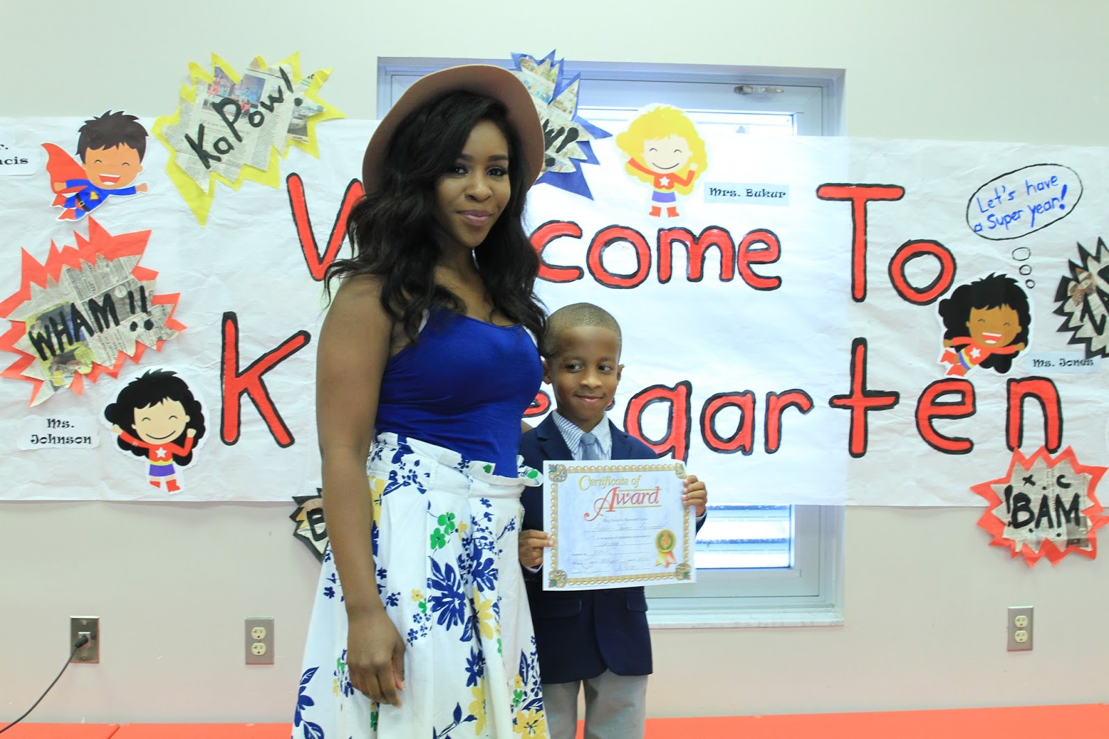Aiden's Kindergarten Award Ceremony Mommy xo