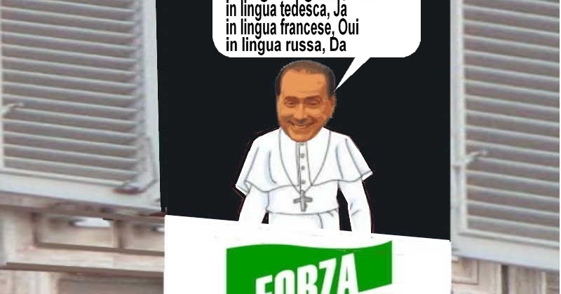 pensieri immaginati Raccontala giusta, Berlusca.....