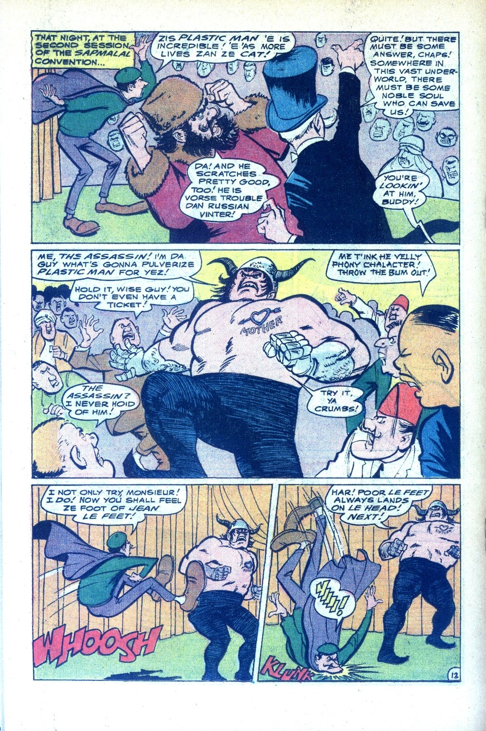 Read online Plastic Man (1966) comic -  Issue #5 - 18
