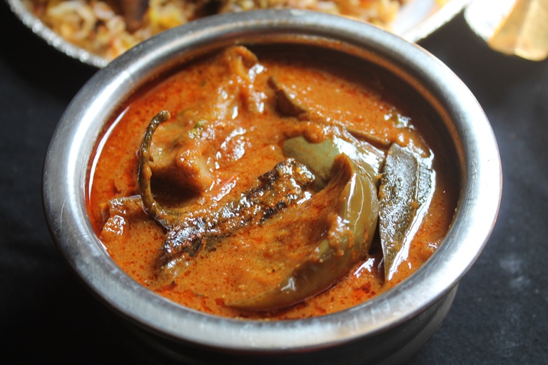 Biryani Brinjal Curry Recipe / Biriyani Kathirikkai Recipe Recipe