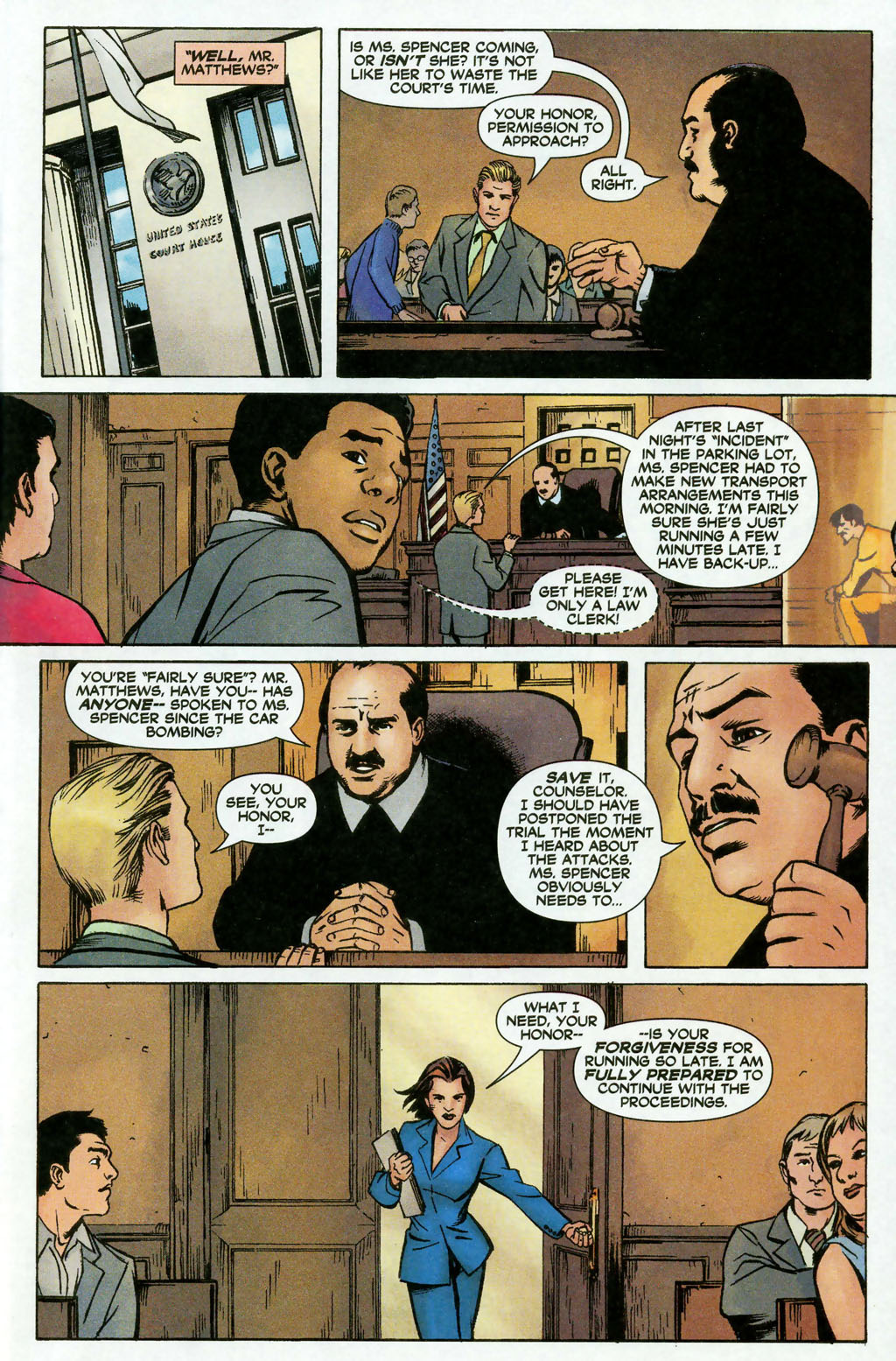 Read online Manhunter (2004) comic -  Issue #8 - 16