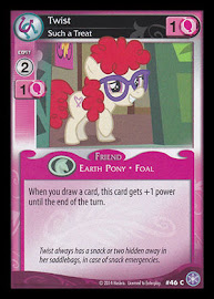 My Little Pony Twist, Such a Treat The Crystal Games CCG Card