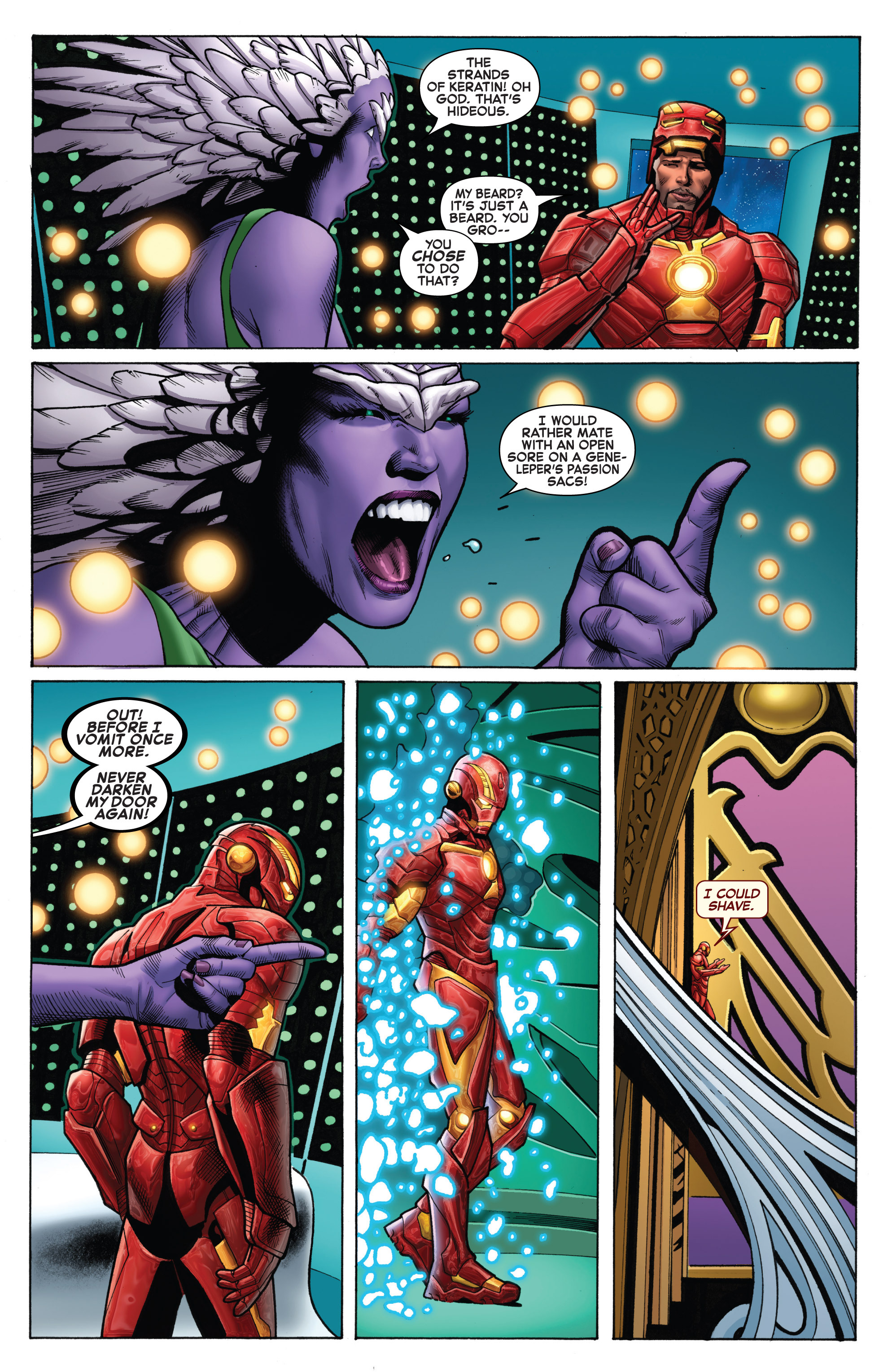 Read online Iron Man (2013) comic -  Issue #6 - 15