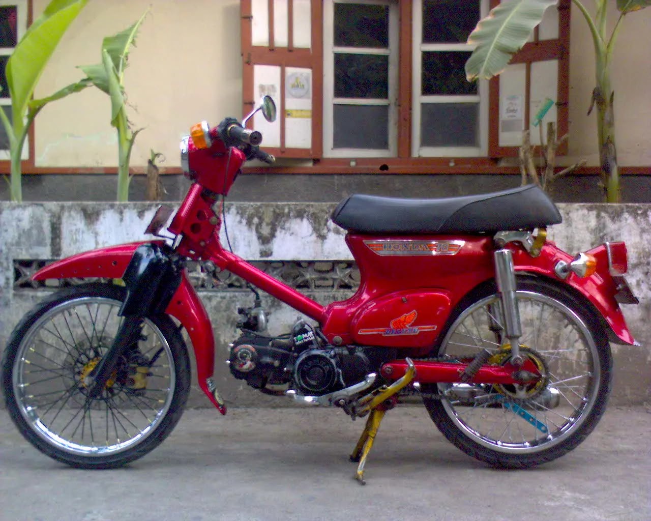 Foto Modifikasi  Motor  Astrea  Prima  Terkeren Dan Terbaru 