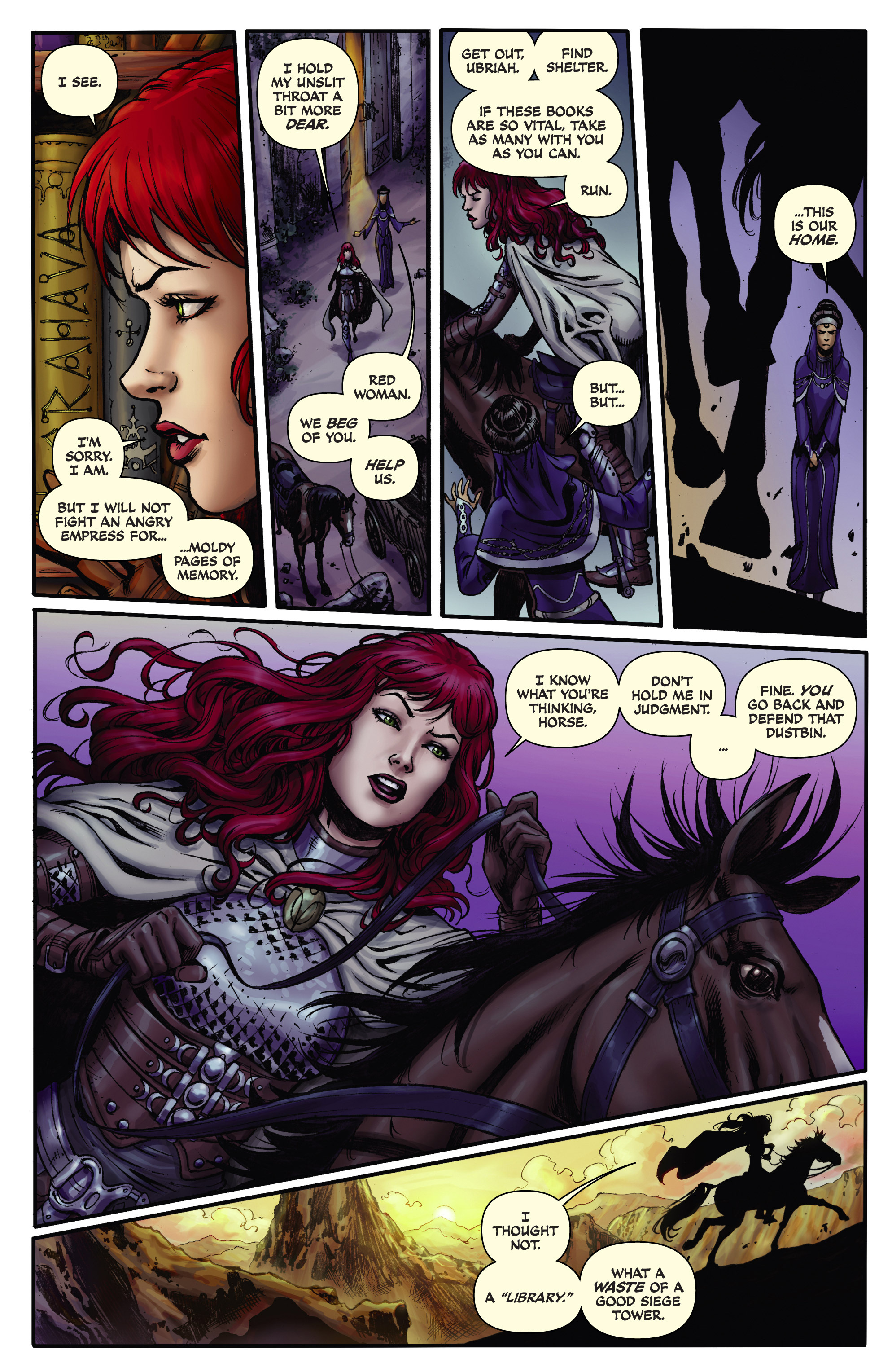 Read online Red Sonja (2013) comic -  Issue #17 - 13