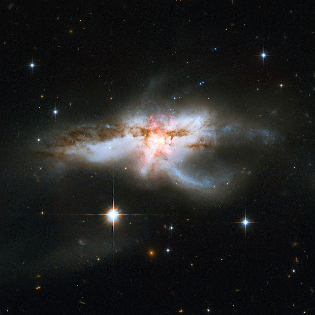 Interacting Galaxies NGC 6240