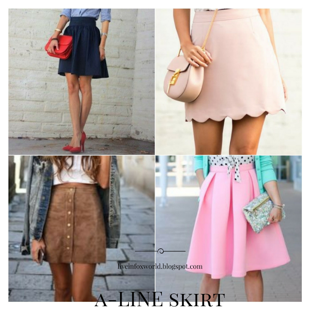 A LINE SKIRTS