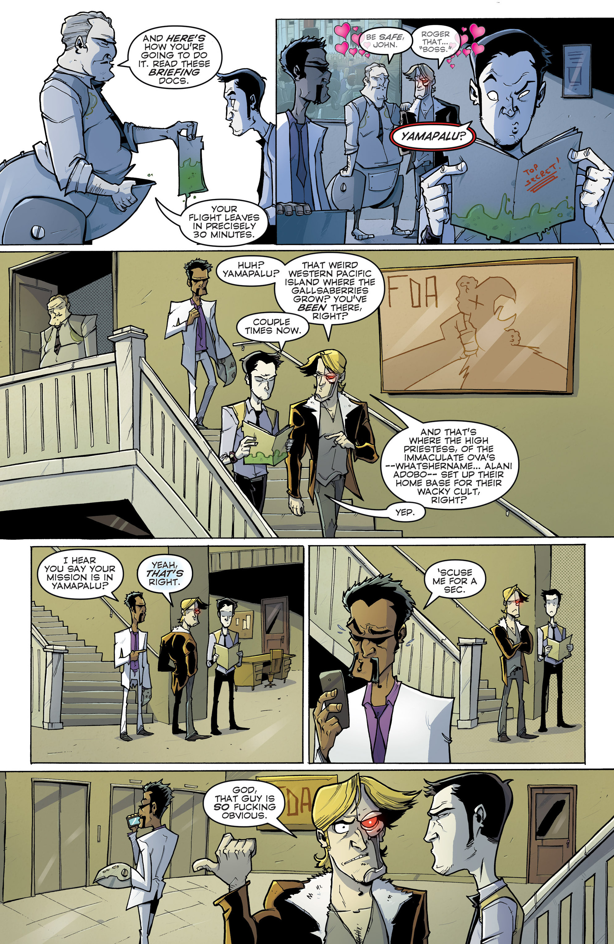 Read online Chew comic -  Issue #52 - 10