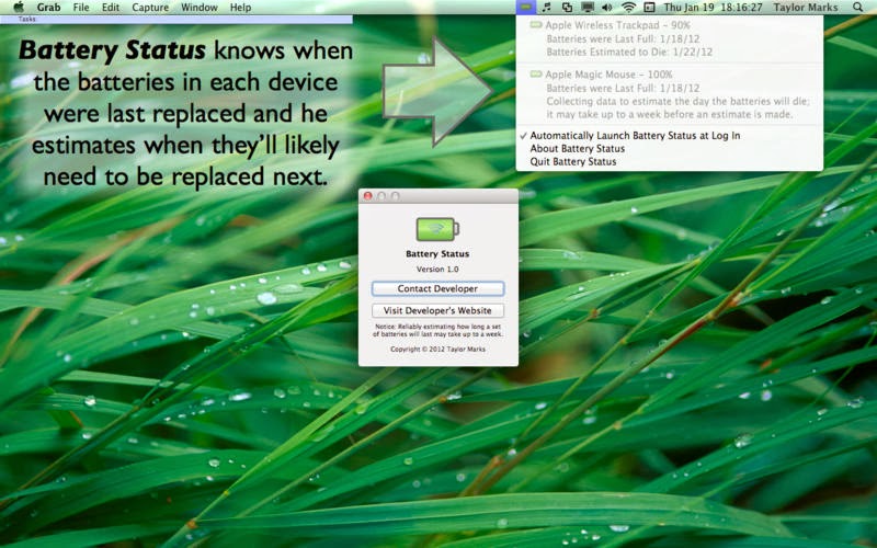 mac battery status mac battery status