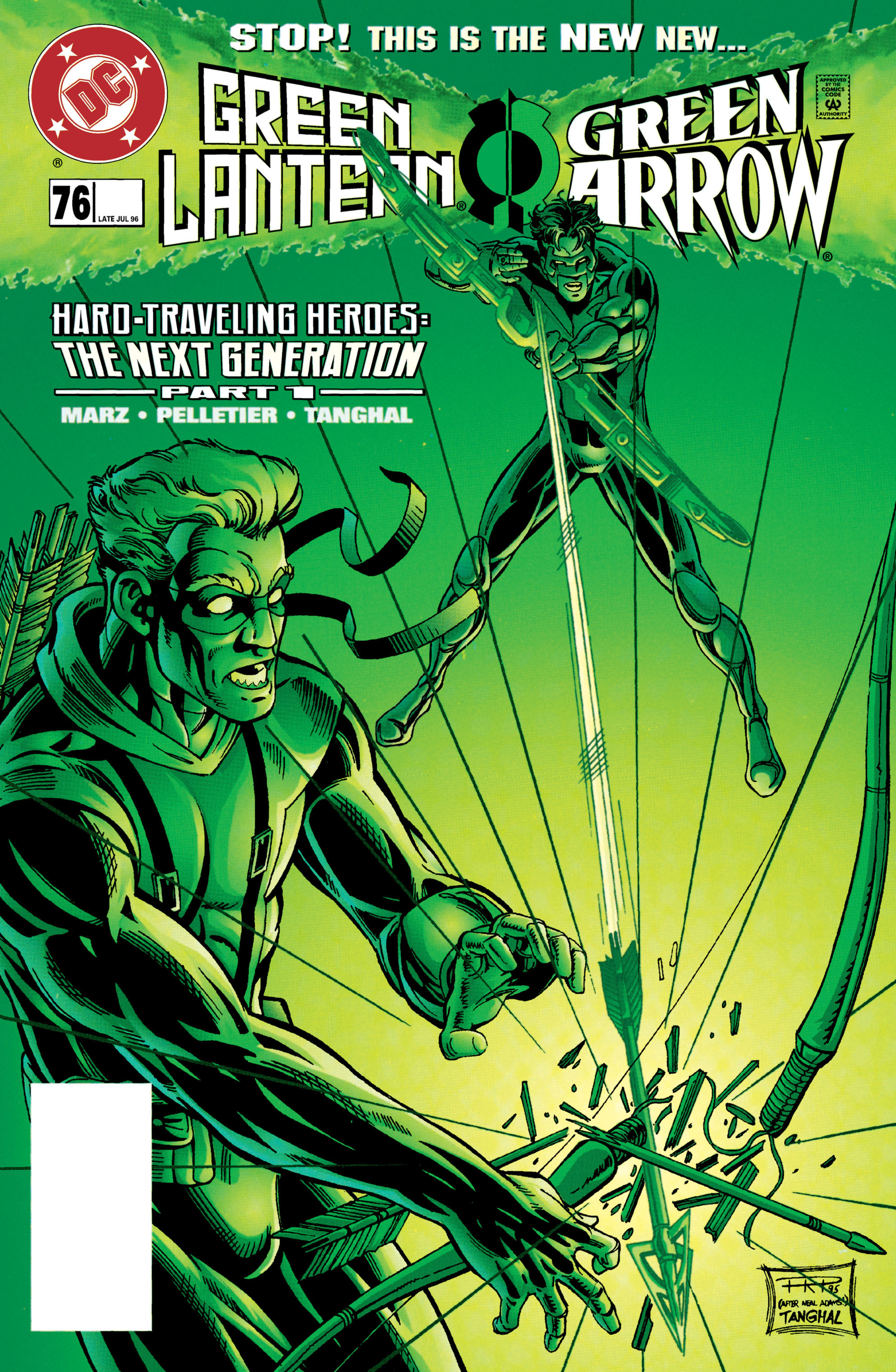 Read online Green Lantern (1990) comic -  Issue #76 - 1