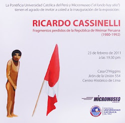 RICARDO CASSINELLI EN CASA O'HIGGINS DE LIMA