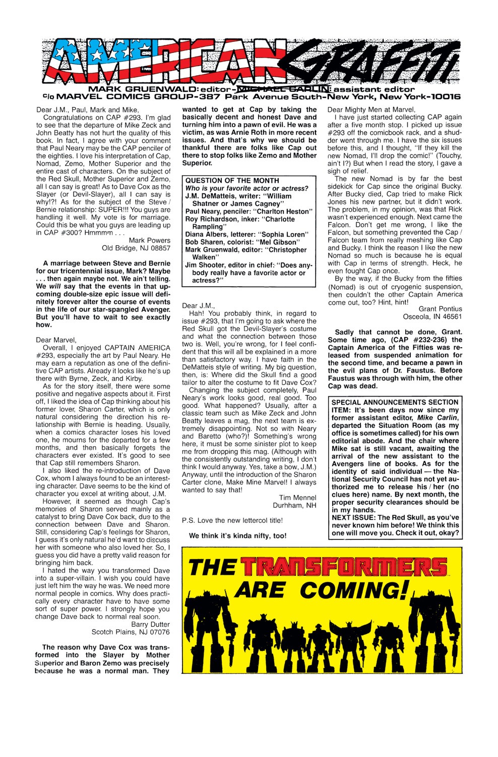 Read online Captain America (1968) comic -  Issue #297 - 24