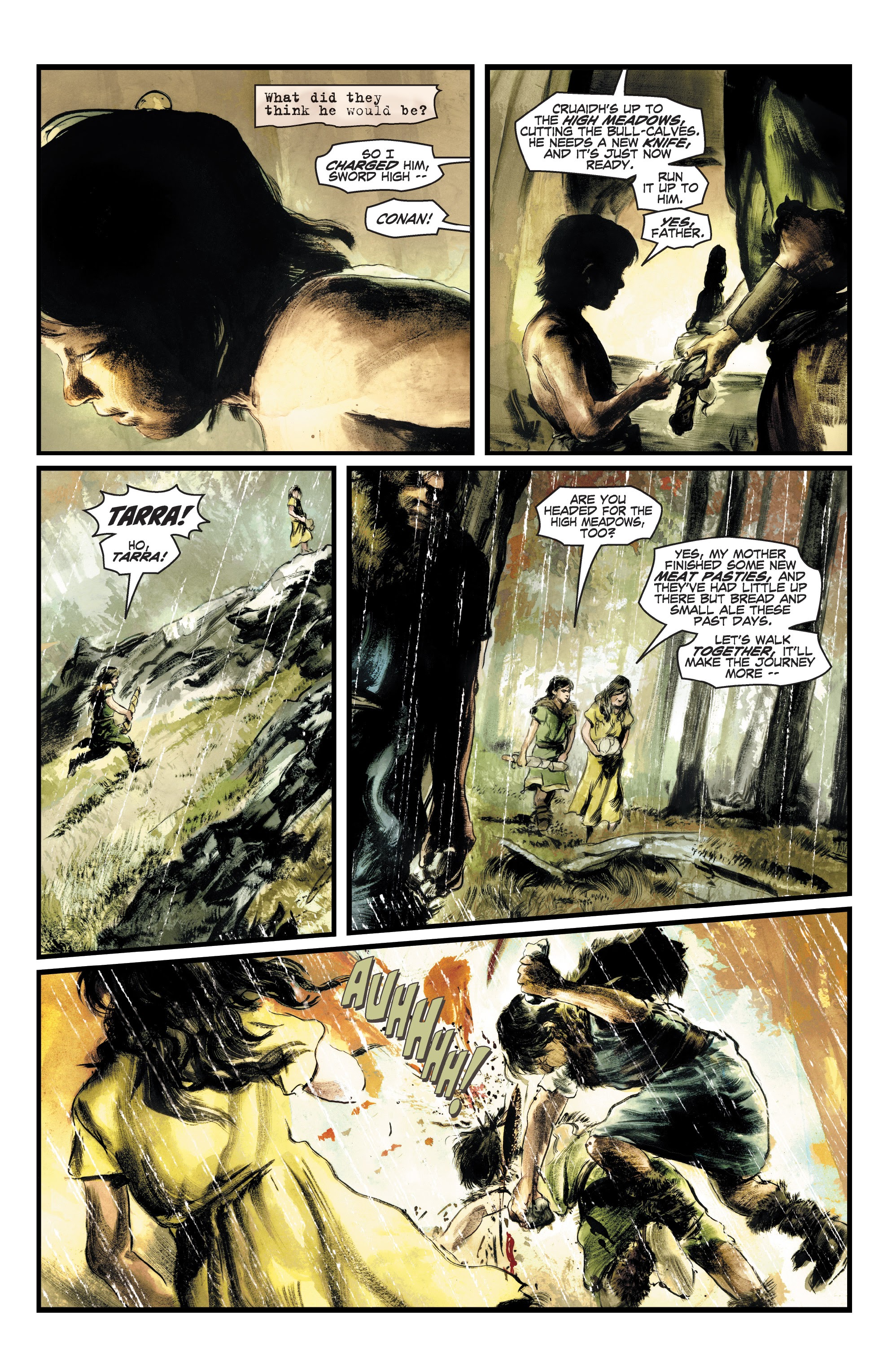 Read online Conan Chronicles Epic Collection comic -  Issue # TPB Out of the Darksome Hills (Part 2) - 96