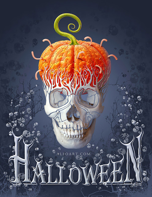 Membuat Kartu Halloween di Photoshop