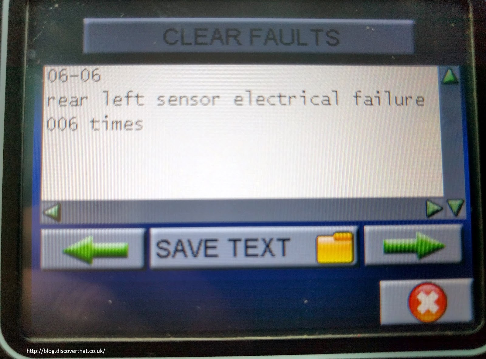 DiscoverThat Journal Fixing an ABS sensor warning